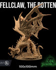 Fellclaw the Rotten - 3d Printed Miniature by Dragon Trappers Lodge