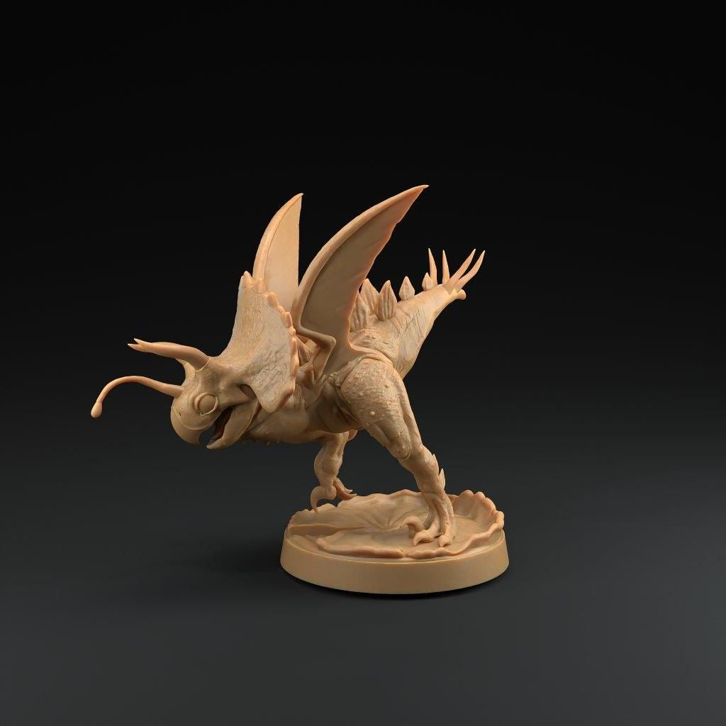 Hoppersaurus - 3d Printed Miniature by Dragon Trappers Lodge