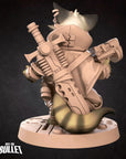 Space Catfolk Vanguard - Bullet Galaxy - 3d Printed Miniature sculpted by Bite the Bullet