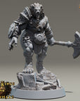 King Emmering - Kings of Karmaaz (Lionfolk) - 3d Printed Miniature sculpted by Daybreak Miniatures