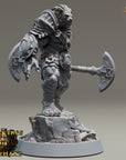 King Emmering - Kings of Karmaaz (Lionfolk) - 3d Printed Miniature sculpted by Daybreak Miniatures