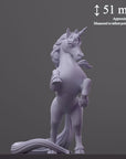 Uni (Unicorn) - Fantastic Creatures - 3d Printed Miniature Sculpted by Cast N Play
