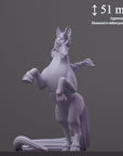 Uni (Unicorn) - Fantastic Creatures - 3d Printed Miniature Sculpted by Cast N Play