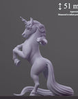 Uni (Unicorn) - Fantastic Creatures - 3d Printed Miniature Sculpted by Cast N Play
