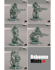 Doomed Empire Warriors - 3d Printed Miniature by OshounaMinis
