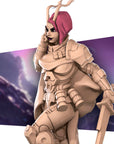 Antilien Solarian - Bullet Galaxy - 3d Printed Miniature sculpted by Bite the Bullet
