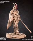 Antilien Solarian - Bullet Galaxy - 3d Printed Miniature sculpted by Bite the Bullet