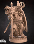 Dragonborn Fighter - 3d Printed Miniature sculpted by Bite the Bullet