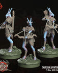 Caprigor Hunters - 3d Printed Miniature by Crippled God Foundry