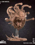 Beholder - Iconic Monsters - 3d Printed Miniature sculpted by Bite the Bullet