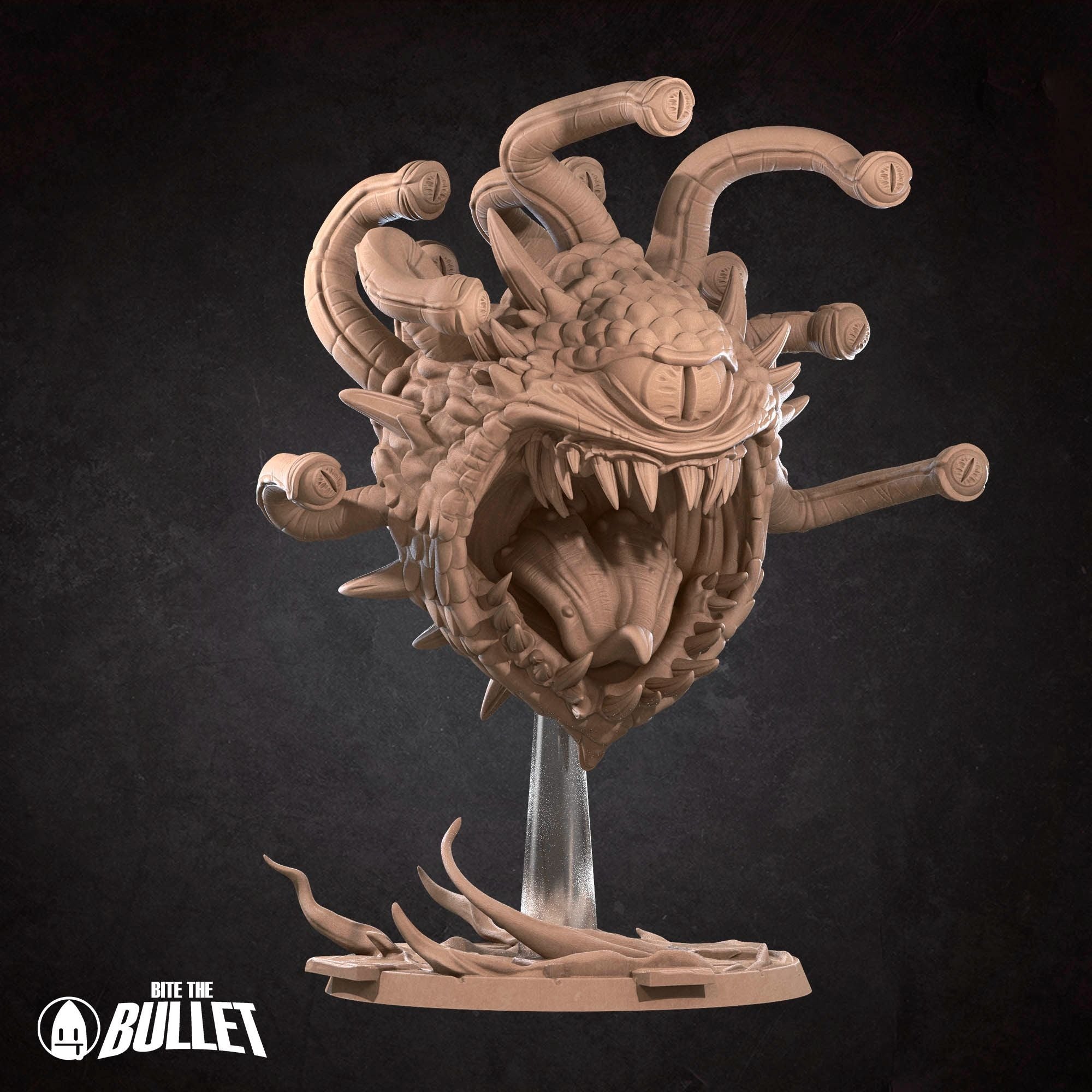 Beholder - Iconic Monsters - 3d Printed Miniature sculpted by Bite the Bullet