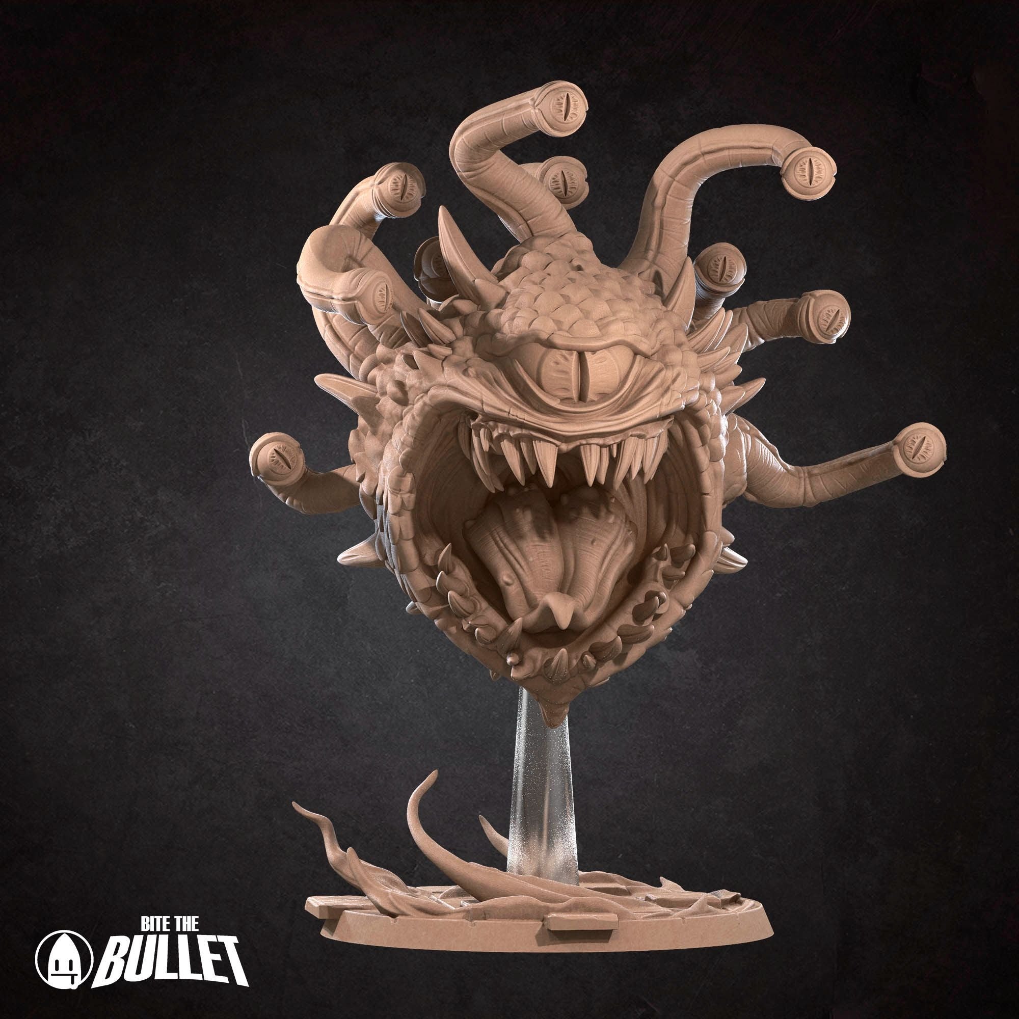 Beholder - Iconic Monsters - 3d Printed Miniature sculpted by Bite the Bullet