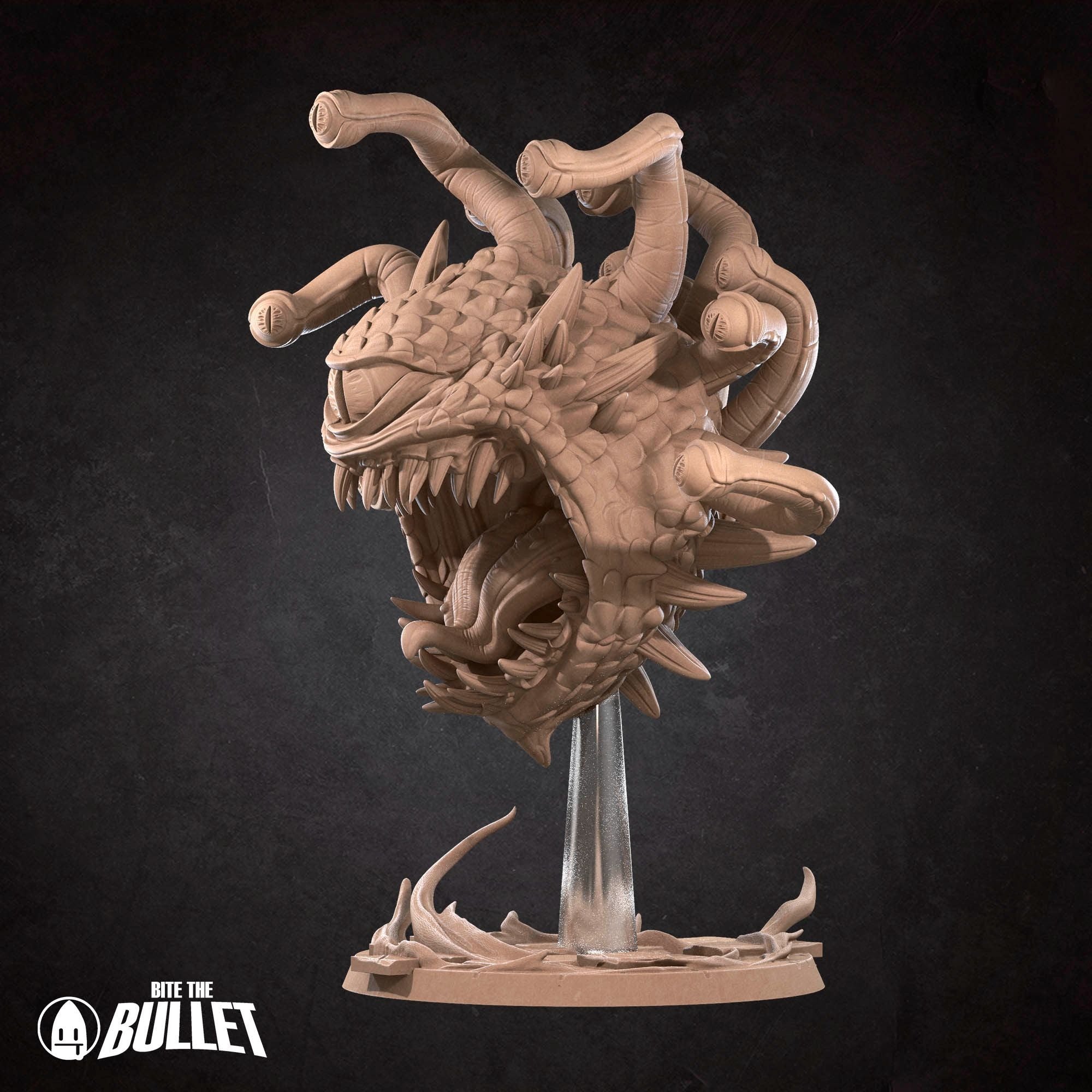 Beholder - Iconic Monsters - 3d Printed Miniature sculpted by Bite the Bullet