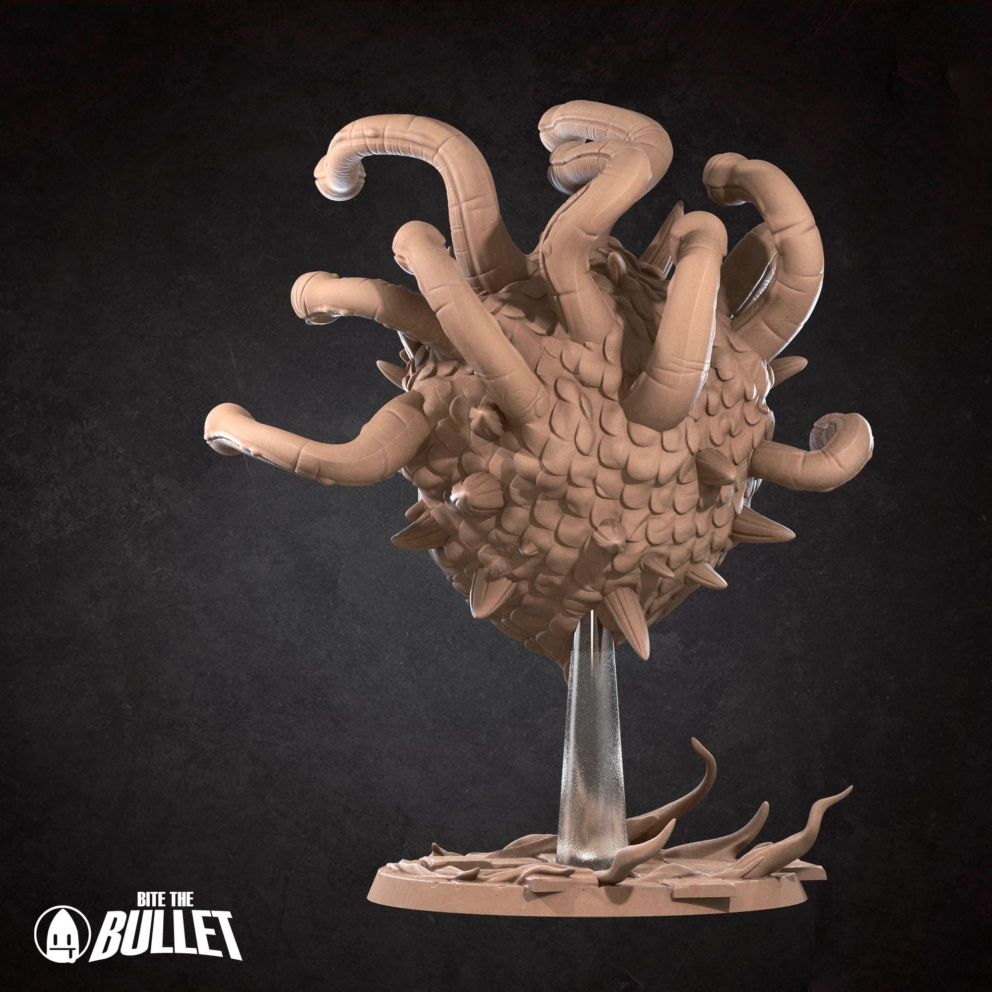 Beholder - Iconic Monsters - 3d Printed Miniature sculpted by Bite the Bullet