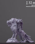 Griffy (Griffin) - Fantastic Creatures - 3d Printed Miniature Sculpted by Cast N Play