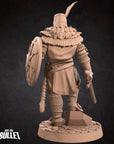 Sir Lawrence, the Knight of Sunlight - 3d Printed Miniature sculpted by Bite the Bullet