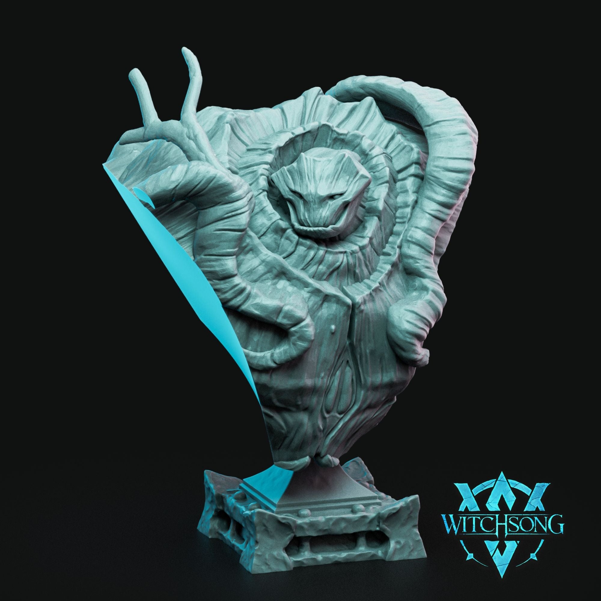 Avatar of Summer Bust - 3d Printed Miniature by The Witchguild