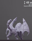 Manicore (Manticore) - Fantastic Creatures - 3d Printed Miniature Sculpted by Cast N Play