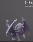 Manicore (Manticore) - Fantastic Creatures - 3d Printed Miniature Sculpted by Cast N Play
