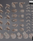 Deep Hive Bugs 2.0 Modular Kit - 3d Printed Miniature by OshounaMinis