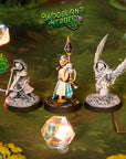 Birdfolk Champions - Woodland Heroes - 3d Printed Miniature Sculpted by Cast N Play