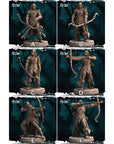 Dark Elf Archer - Army of Darkness: Dark Elves - 3d Printed Miniature Sculpted by Monolith Arts