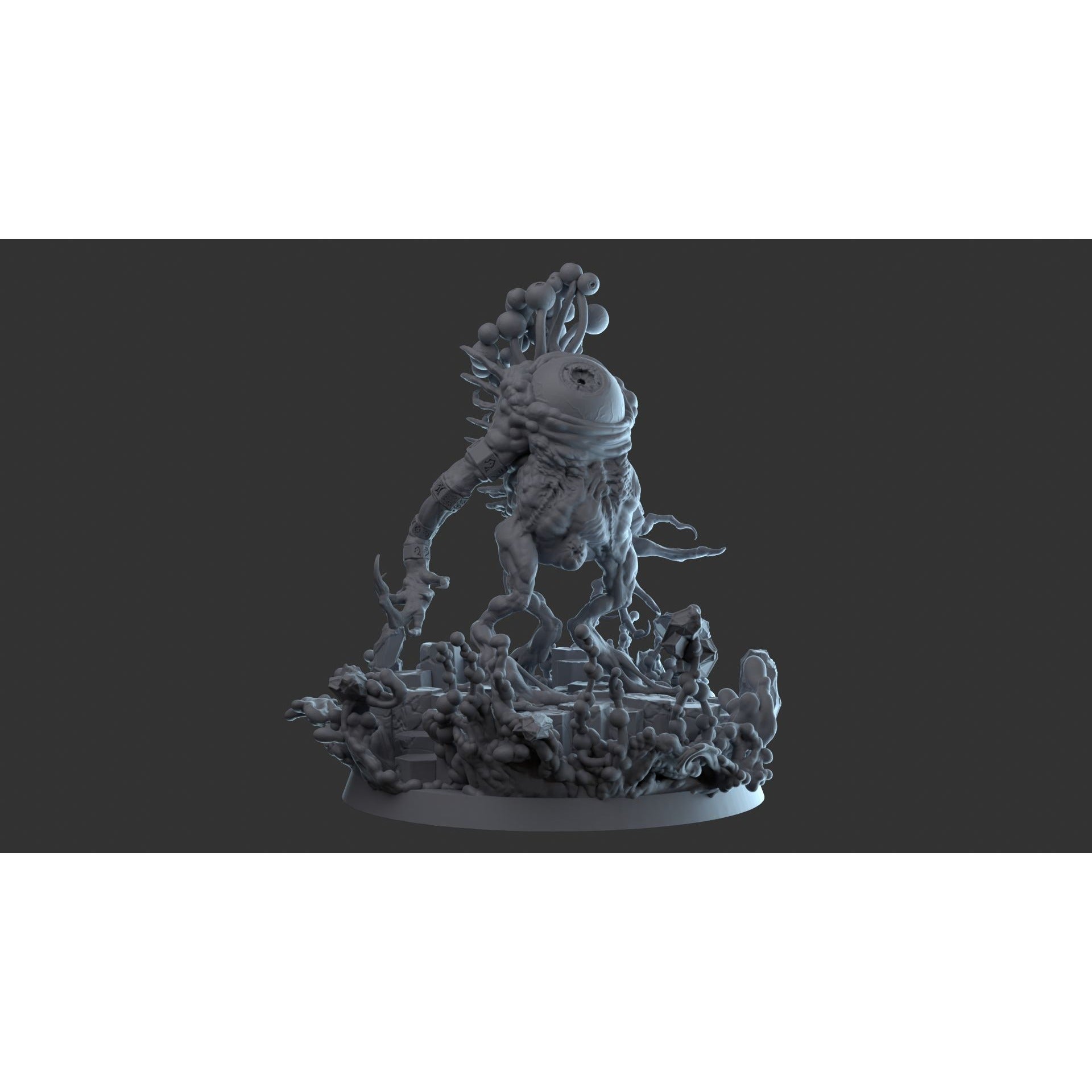 Aberrant Observer - 3d Printed Darkheim Miniature by Rocket Pig Games