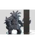 Axolotl Heavy Fighter - 3d Printed Miniature by DiceHeads