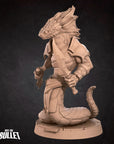 Yuan-Ti - Iconic Monsters - 3d Printed Miniature sculpted by Bite the Bullet