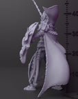 Knight Champion - Army of Darkness: Dark Elves - 3d Printed Miniature Sculpted by Monolith Arts