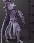 Knight Champion - Army of Darkness: Dark Elves - 3d Printed Miniature Sculpted by Monolith Arts
