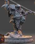 Thressik of the Deep - The Selachians of the Undertow (Sharkfolk) - 3d Printed Miniature sculpted by Daybreak Miniatures