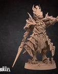 Leo, the Dragon Slayer - 3d Printed Miniature sculpted by Bite the Bullet