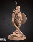 Sir Lawrence, the Knight of Sunlight - 3d Printed Miniature sculpted by Bite the Bullet