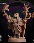 Cappy (Capybara Folk) Druid - 3d Printed Miniature by Arcane Minis