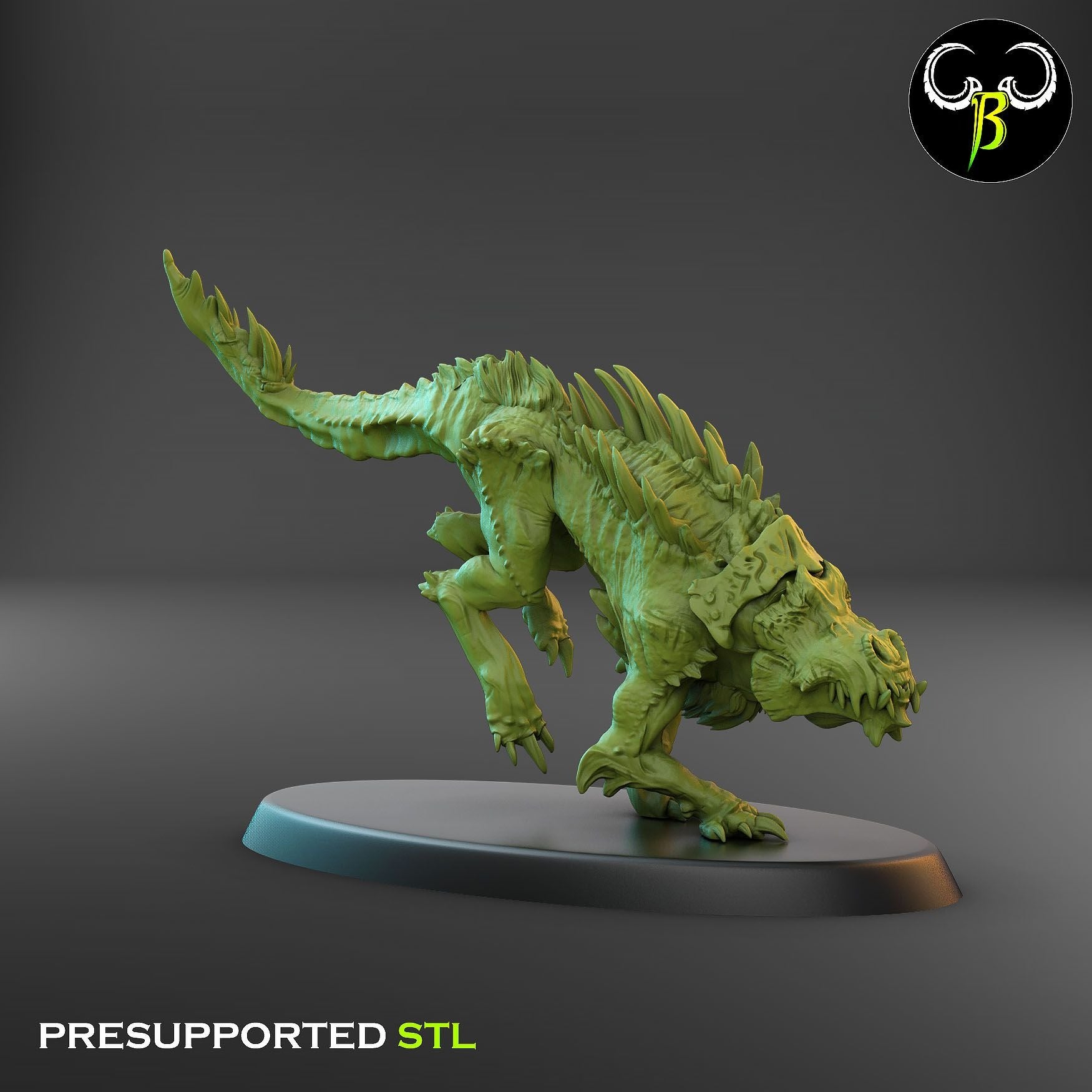 Sanguine Hunters - Dark Legions - 3d Printed Miniature Sculpted by Clay Beast Creations