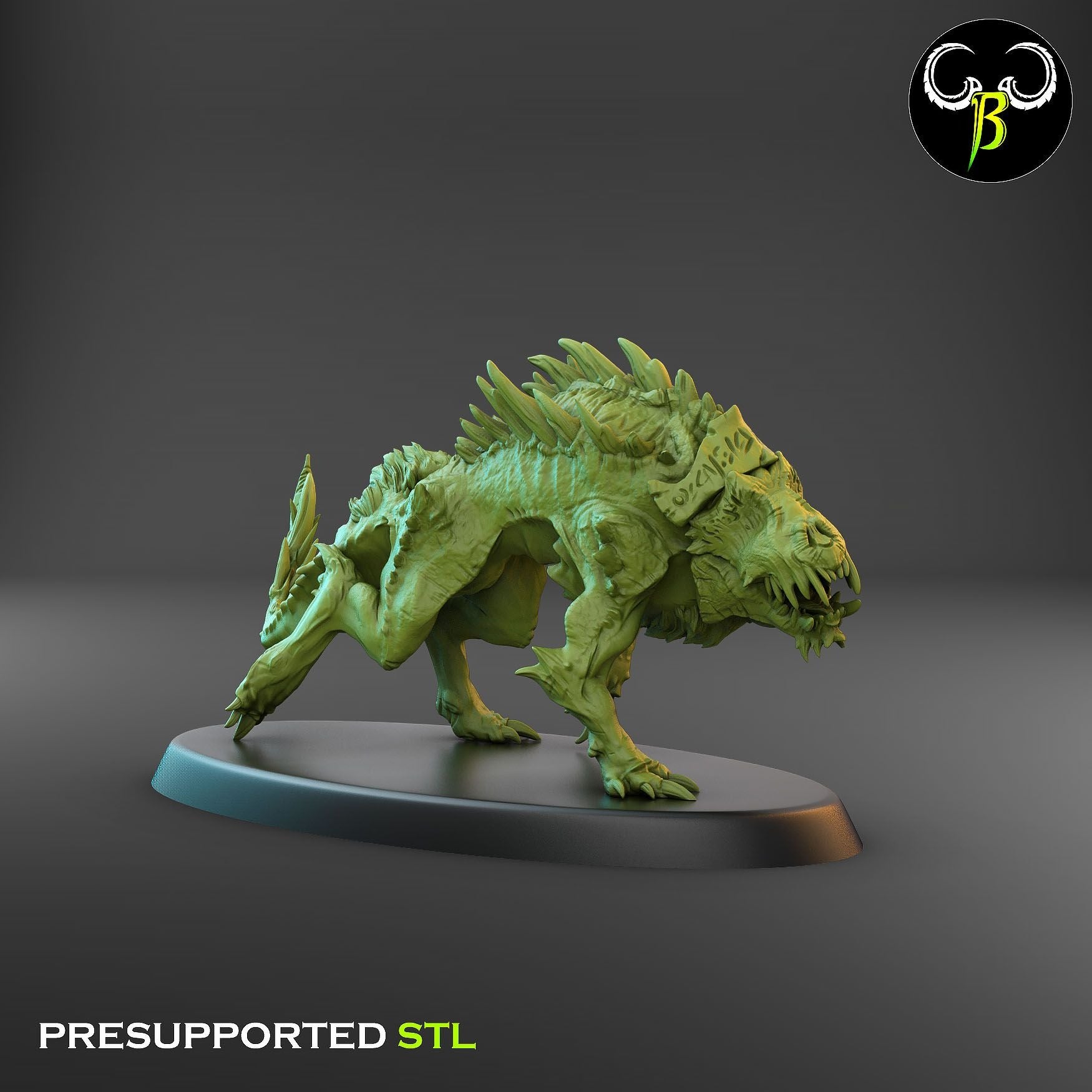 Sanguine Hunters - Dark Legions - 3d Printed Miniature Sculpted by Clay Beast Creations
