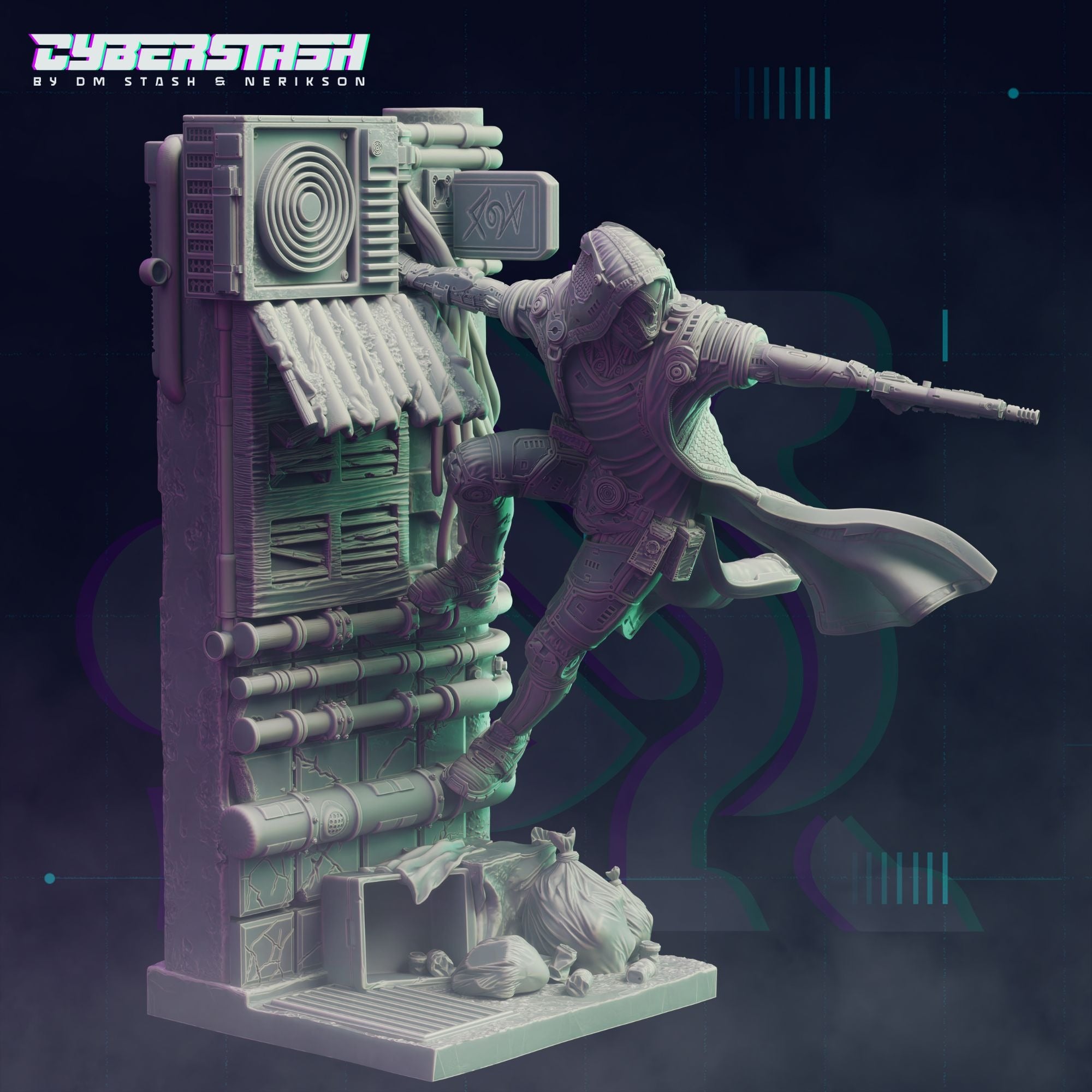 Ghostmaster Apocalypse シルクスクリーン Backside works ゴーストマスターアポカリプス シルクスクリーン