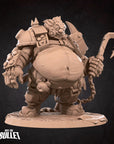 Junkhog Clown - Horror Circus - 3d Printed Miniature sculpted by Bite the Bullet