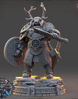 Bjarg Wylder - Descendants of Tyr - 3d Printed Miniature sculpted by Daybreak Miniatures