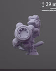 Driv Clanker, Platypus Tinkerer Battle-Mage - 3d Printed Miniature by DiceHeads