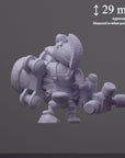 Driv Clanker, Platypus Tinkerer Battle-Mage - 3d Printed Miniature by DiceHeads