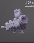 Driv Clanker, Platypus Tinkerer Battle-Mage - 3d Printed Miniature by DiceHeads
