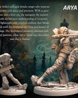 Archer Arya - 3d Printed Miniature by Ravi (RKS3D)