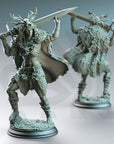 Aram'ra, Nature's Rage, Goliath Barbarian - 3d Printed Miniature Sculpted by DM Stash