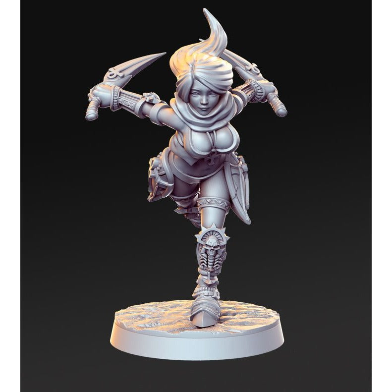 Mikasa - Order of the Iron Lily - 3d Printed Miniature Sculpted by RN Estudio