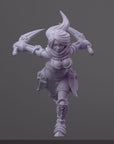 Mikasa - Order of the Iron Lily - 3d Printed Miniature Sculpted by RN Estudio
