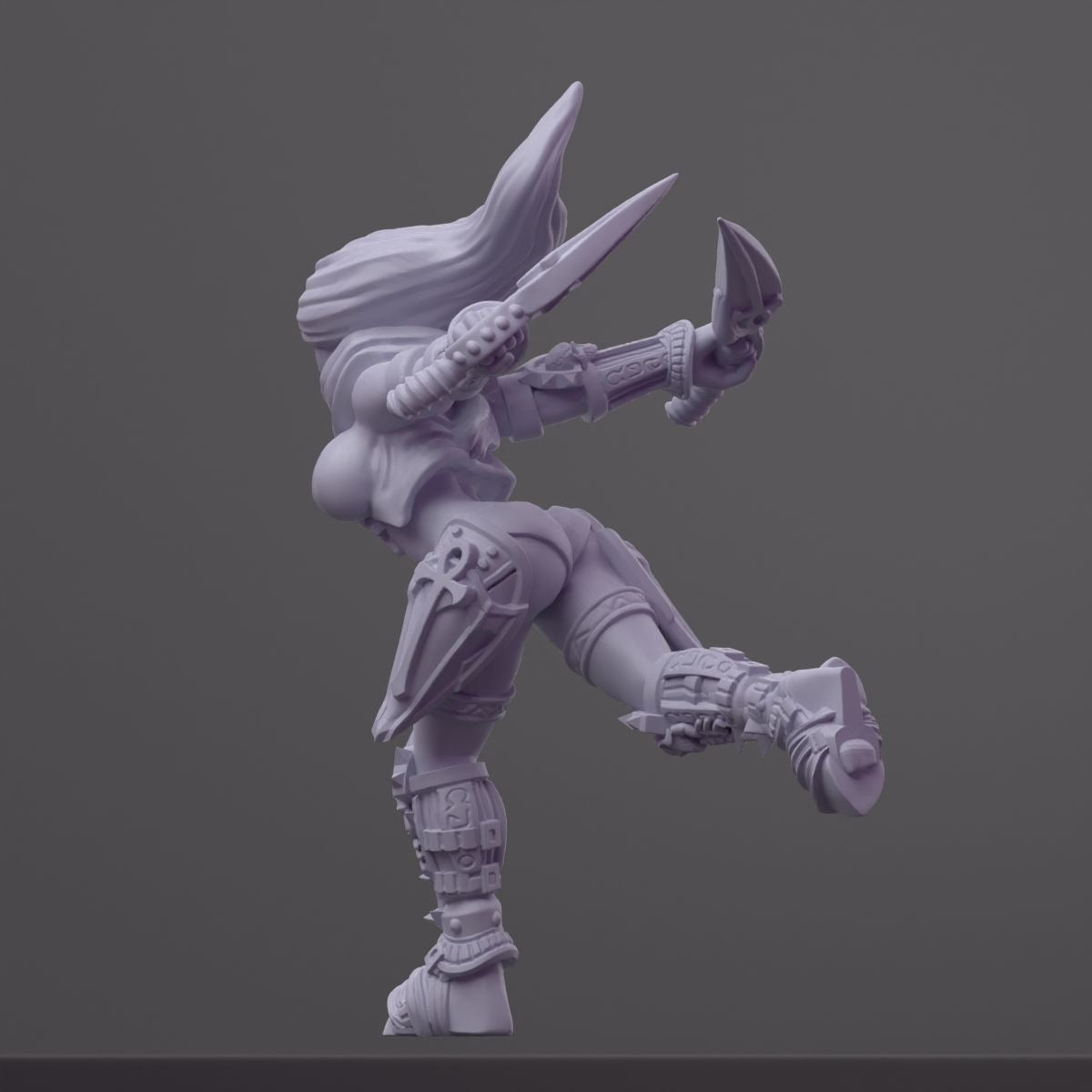 Mikasa - Order of the Iron Lily - 3d Printed Miniature Sculpted by RN Estudio