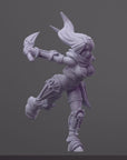 Mikasa - Order of the Iron Lily - 3d Printed Miniature Sculpted by RN Estudio