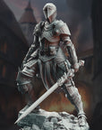 Vera Lanius the Absolved, Knight Commander - 3d Printed Miniature Sculpted by DM Stash
